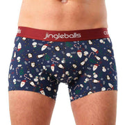 Comfyballs Cotton Regular Boxer - Christmas Blue