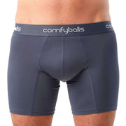 Comfyballs Performance Long Boxer - Dusty Blue