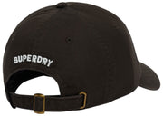 Superdry & Co SD geborduurde baseballpet - Vintage zwart