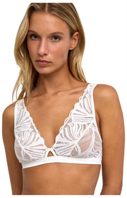 Falke Delicate Touch Driehoekbralette - Ivoor