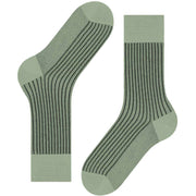 falke-oxford-stripe-socks---pale-olive-green-35899240