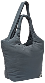 Roka Oxford Medium Taslon Schoudertas - Raafgrijs