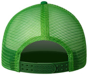 Kangol Unity Puff Print Truckerpet - Retro Groen