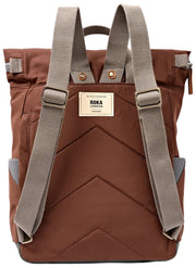 Roka Canfield B medium rugzak van gerecycled nylon - Rocky Road Brown