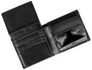 Dents Itchen Coin Bifold Portemonnee - Zwart