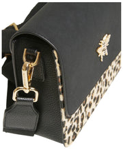 Alice Wheeler London Highbury Crossbodytas - Zwart/luipaard