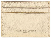 Elie Beaumont Hartkaarthouder - Goud/Marineblauw
