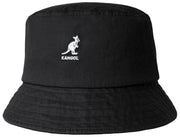 Kangol gewassen vissershoed - zwart