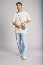 Hindbag Bill Telefoontasje - Denim Grijs