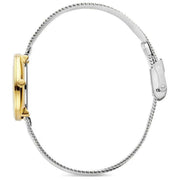 Deens design Amelia polshorloge - rimpelzilver