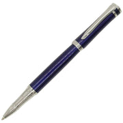 David Aster Rollerball Pen - Blue/Silver