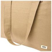 Roka Sloane middelgrote draagtas van katoenen canvas - Safari Beige