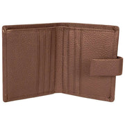 Dents Aire Bifold Kaarthouder Portemonnee - Chocoladebruin