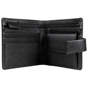 Dents Aire Coin Bifold Portemonnee - Zwart