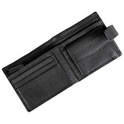 Dents Aire Coin Bifold Portemonnee - Zwart