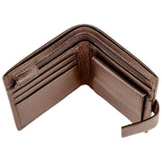 Dents Aire Coin Bifold Portemonnee - Chocoladebruin