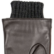 Dents Arabella Waxed Cotton Water Resistant Touchscreen Gloves - Chestnut Brown