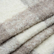 Dents Buffalo Check Boucle Sjaal - Ivoorwit/Beige