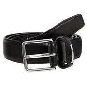 Dents Classic Leather Belt - Black