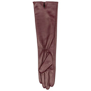 Dents Demi lange leren handschoenen - Damson Burgundy