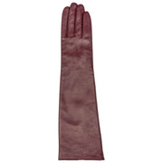 Dents Demi lange leren handschoenen - Damson Burgundy