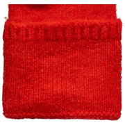 Dents Vingerloze gebreide polswarmers - Berry Red