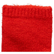 Dents Vingerloze gebreide polswarmers - Berry Red