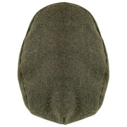 Dents Grafham visgraat tweed platte pet - bosgroen