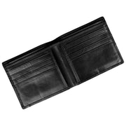Dents Itchen Bifold Portemonnee - Zwart