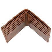 Dents Itchen Bifold Portemonnee - Cognac Bruin
