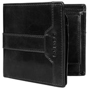 Dents Itchen Coin Bifold Portemonnee - Zwart