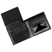 Dents Itchen Coin Bifold Portemonnee - Zwart