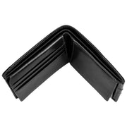Dents Itchen Coin Bifold Portemonnee - Zwart