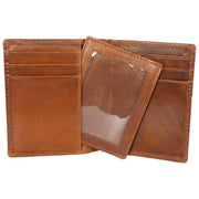 Dents Itchen Passcase Kaarthouder Portemonnee - Cognac Bruin