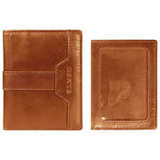 Dents Itchen Passcase Kaarthouder Portemonnee - Cognac Bruin