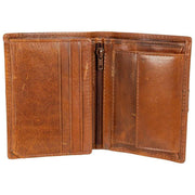 Dents Itchen Passcase Portemonnee - Cognac Bruin