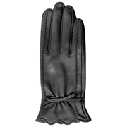 Dents Mosie leren touchscreen-handschoenen - zwart