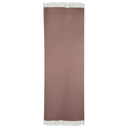 Dents effen pashmina sjaal - cappuccino bruin