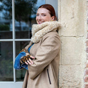 Dents Teddy Fleece Snood - Natuurlijk Beige