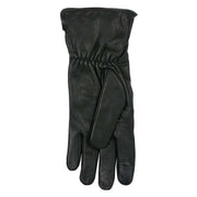 Dents The Suited Racer Wanderer Touchscreen Water Resistant Leather Gauntlet Gloves - Black