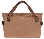 Zede Pont des Arts Medium Cross Body Bag - Camel Brown