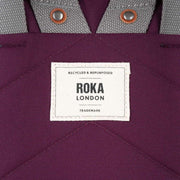 roka-finchley-a-small-recycled-canvas-backpack---cherry-lacquer-burgundy-34462510