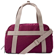 Roka Gatwick kleine plunjezak van gerecycled canvas - kersenlak rood