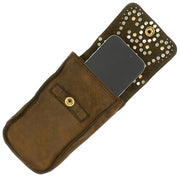 Campomaggi Siena Stud Telefoonhouder Tas - Militair Groen