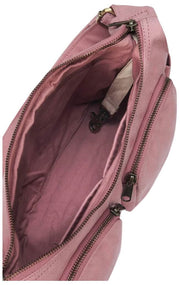 Hindbag Emile Multi Pocket Schoudertas - Blozend Roze