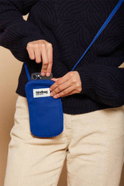 Achtertas Bill Telefoontasje - Elektrisch Blauw