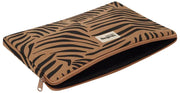 Hindbag Ava Medium 15-inch laptoptas - Kaneel Zebra Bruin