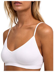 Falke Daily Naadloze Bustier Bralette - Wit
