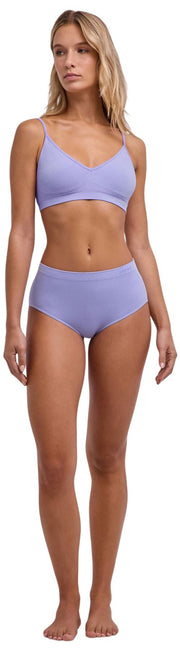 Falke Daily Naadloze Mid Taille Slip - Lavendust Lila