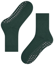 Falke Homepads pantoffelsokken - Pine Grove groen
